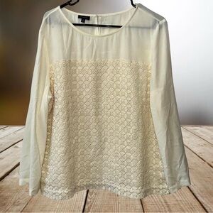Talbots Lace Blouse